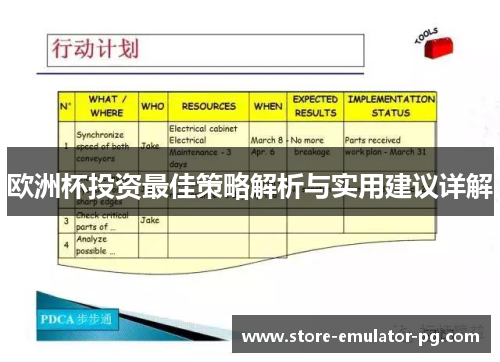 欧洲杯投资最佳策略解析与实用建议详解